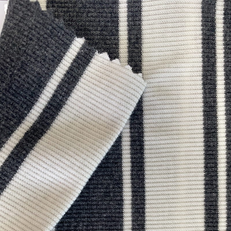 96% CVC 4% Elastano Costilla Suave, absorbente de humedad